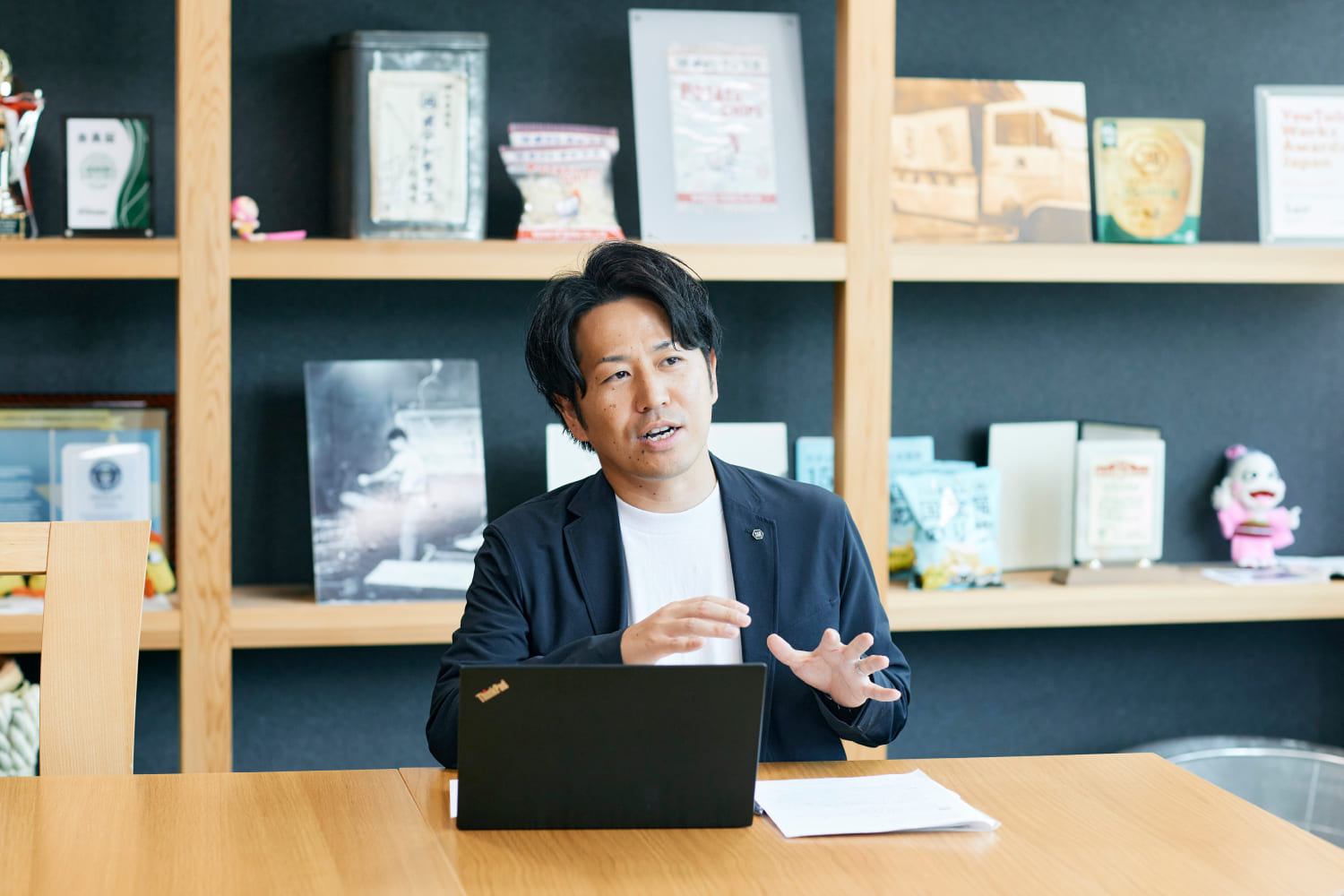 「お菓子が持つ、人を笑顔にする力を広めたい」と話す伊藤さん