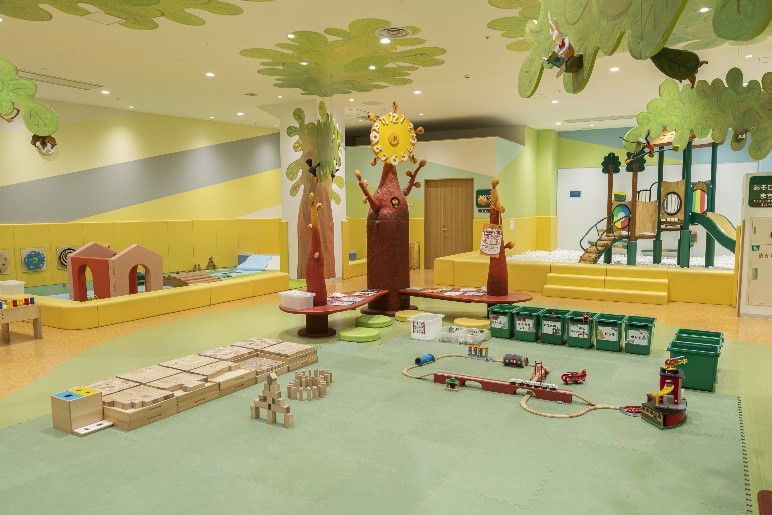田口さんが開発に携わる子どもの遊び場事業「キンダープラッツ」