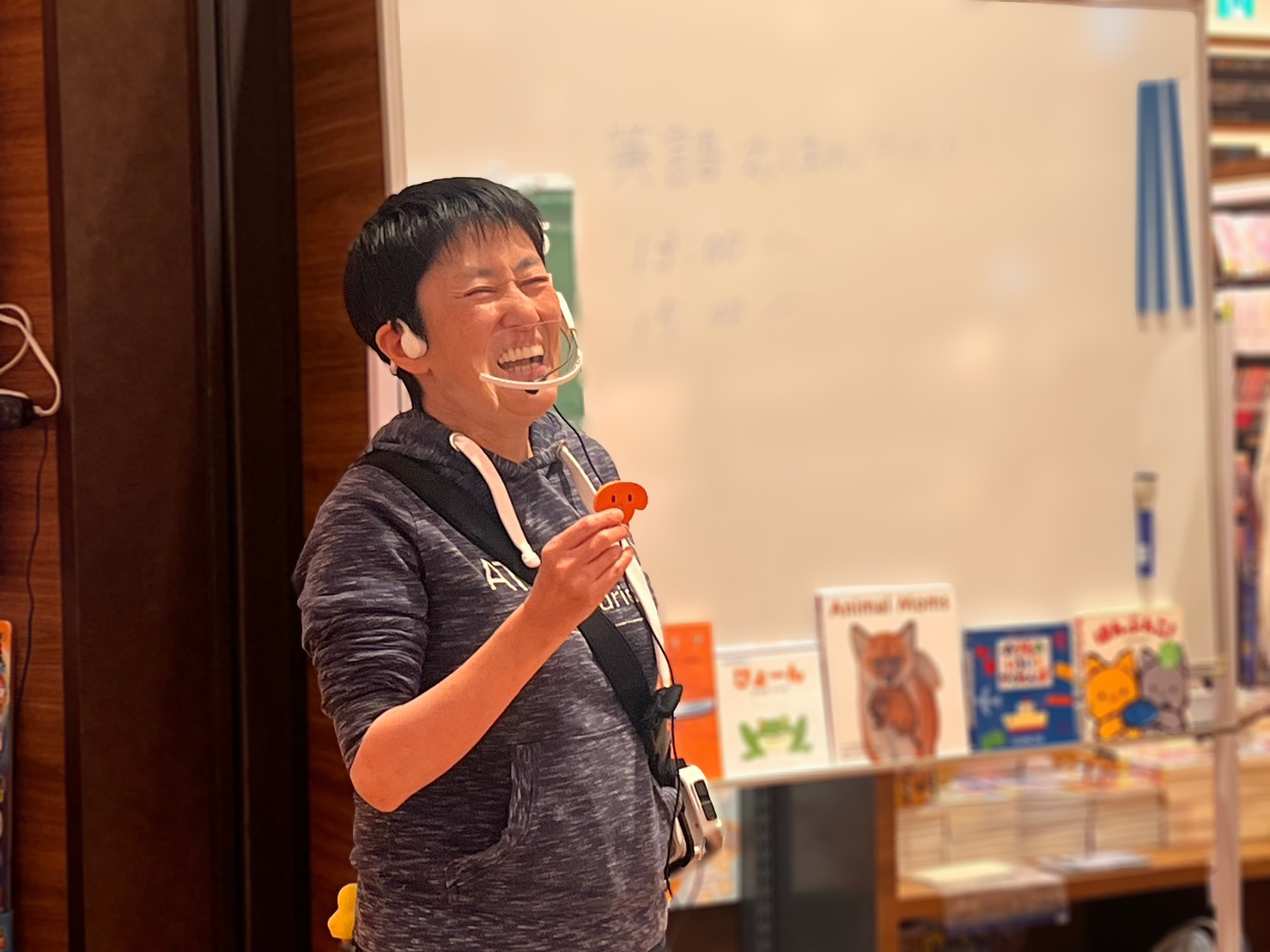 絵本読み聞かせ会の様子①