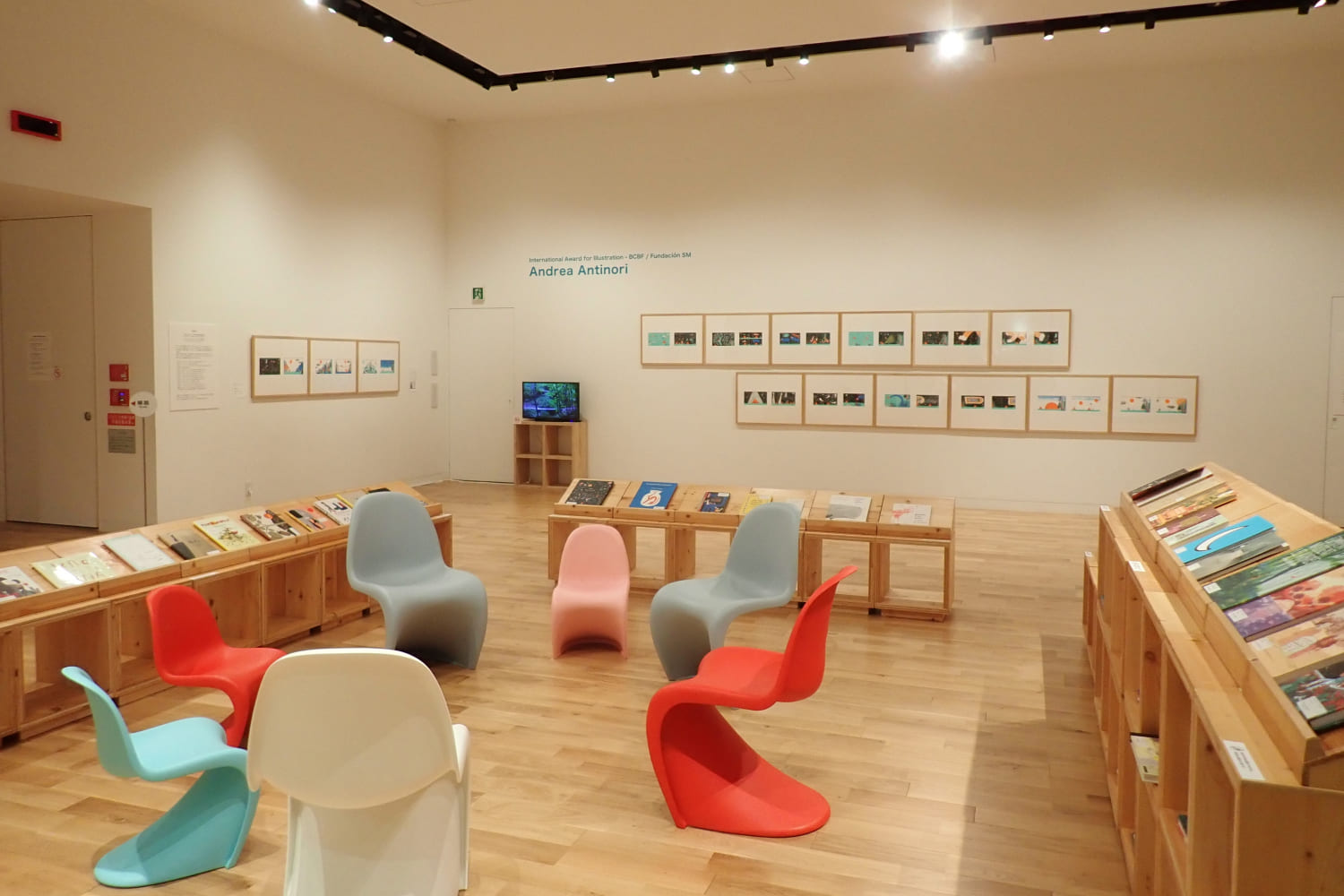 板橋区立美術館にて開催された『2024イタリア・ボローニャ国際絵本原画展』の様子