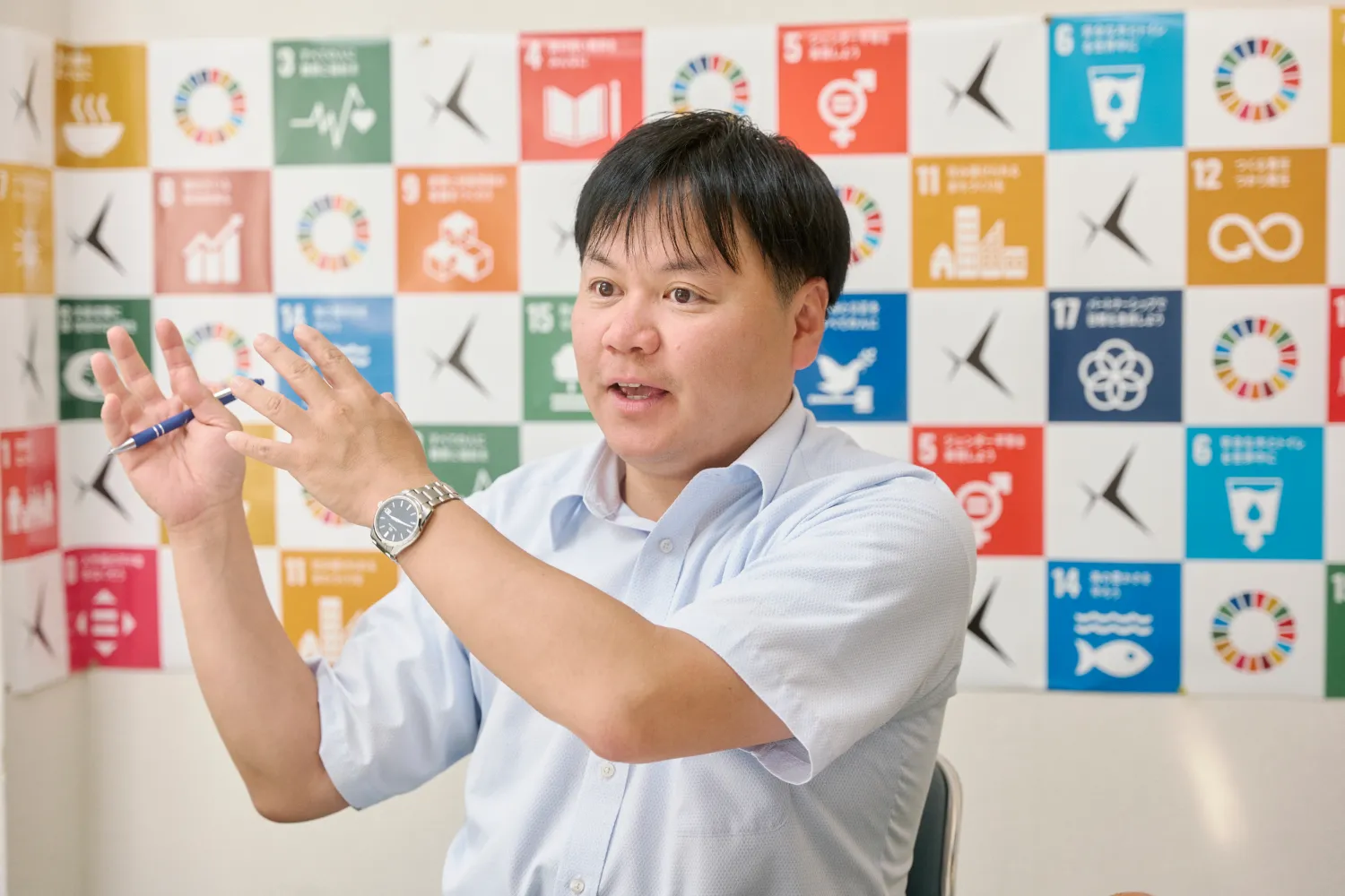 「板橋を絵本で満たし、板橋の絵本文化をもっと盛り上げたい」と語る萬上さん